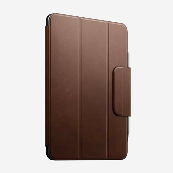 Leather Folio for iPad Pro 11 (M4/M5) Brown