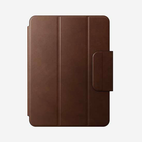 Leather Folio for iPad Pro 11 (M4/M5) Brown
