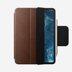 Leather Folio for iPad Pro 11 (M4/M5) Brown