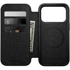 Modern Leather Folio iPhone 17 Pro Brown