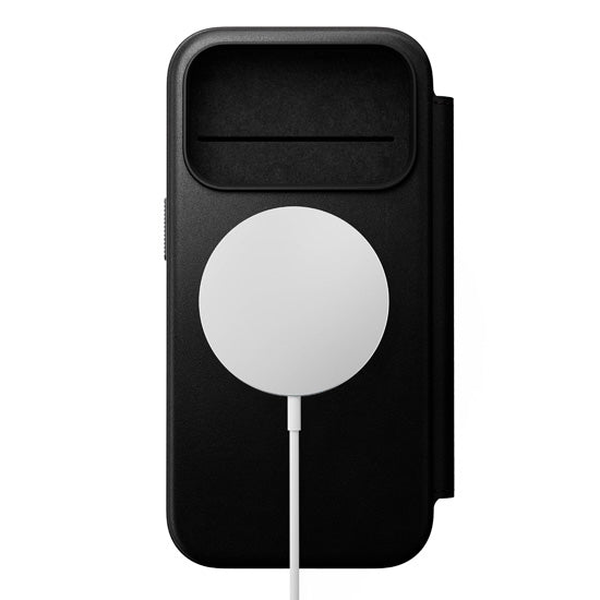 Modern Leather Folio iPhone 17 Pro Black