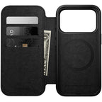 Modern Leather Folio iPhone 17 Pro Black