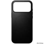 Modern Leather Case iPhone 17 Pro Max Black