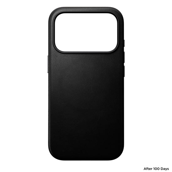 Modern Leather Case iPhone 17 Pro Black