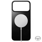 Magnetic Leather Back case Horween iPhone 17 Pro Max Brown