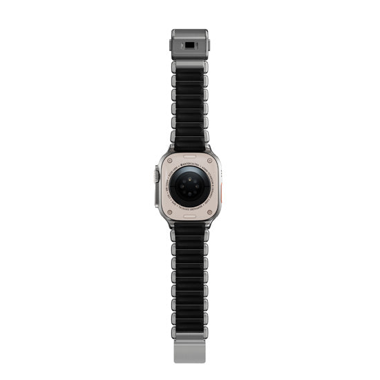 Stratos Band 49mm Natural Titanium/Black KFM