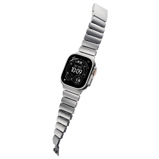 Stratos Band 49mm Natural Titanium/Black KFM