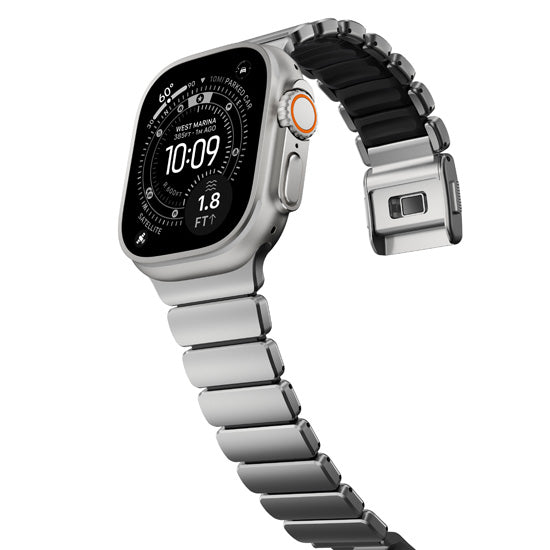 Stratos Band 49mm Natural Titanium/Black KFM