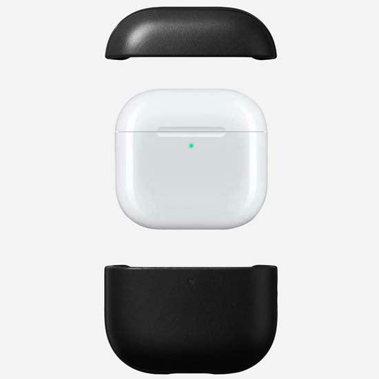 Modern Leather Case AirPods 4 Black