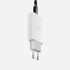 40W Slim EU Power Adapter White