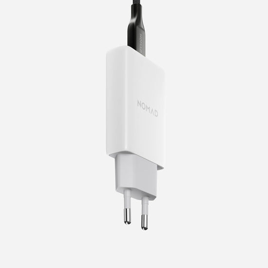 40W Slim EU Power Adapter White