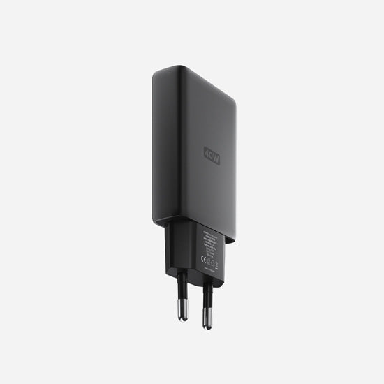 40W Slim EU Power Adapter Carbide