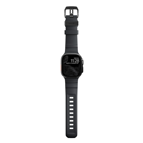 Rocky Point Band 44/45/46/49mm Storm/Black Hardware