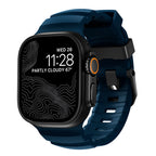 Rocky Point Band 44/45/46/49mm Atlantic/Black Hardware