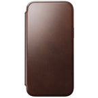 Leather Folio Modern Horween iPhone 15 Pro Max Brown