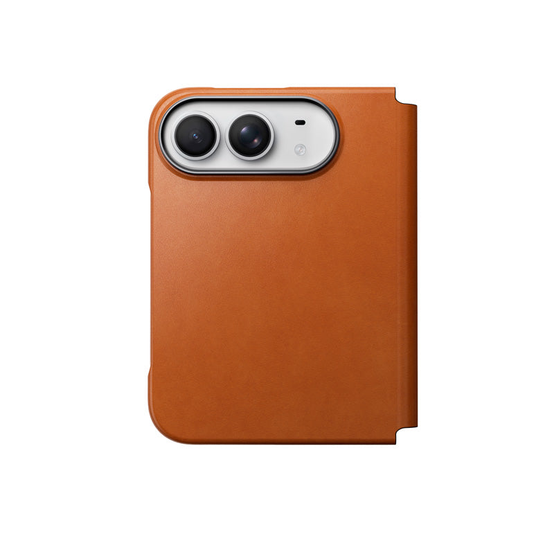 Folio Traditional cuir Horween iPhone Duo Saddle