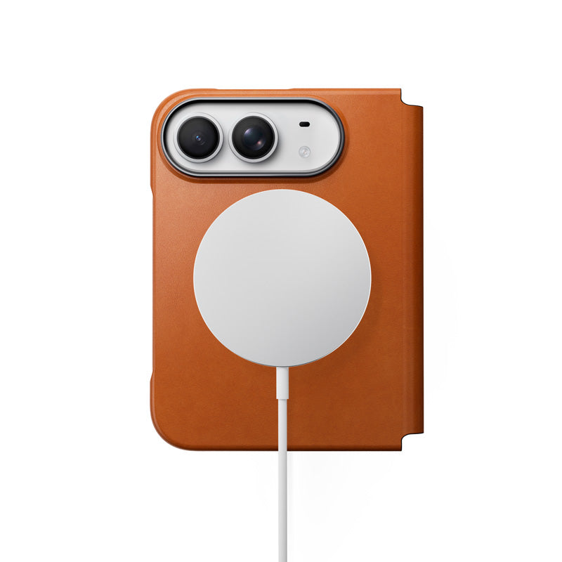 Folio Traditional cuir Horween iPhone Duo Saddle