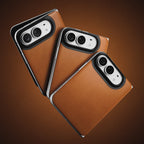 Folio Traditional cuir Horween iPhone Duo Saddle