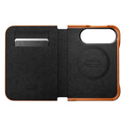 Folio Traditional cuir Horween iPhone Duo Saddle