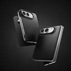 Folio Traditional cuir Horween iPhone Duo Noir