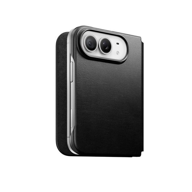 Traditional Leather Folio Horween iPhone Duo Black