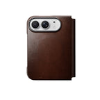 Folio Traditional cuir Horween iPhone Duo Rustic Brown