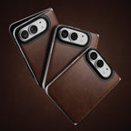 Folio Traditional cuir Horween iPhone Duo Rustic Brown