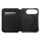 Folio Traditional cuir Horween iPhone Duo Rustic Brown