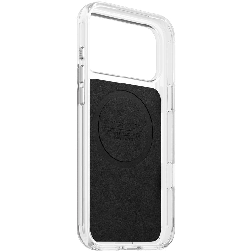 Clear Leather Case Horween iPhone 18 Pro Max Saddle