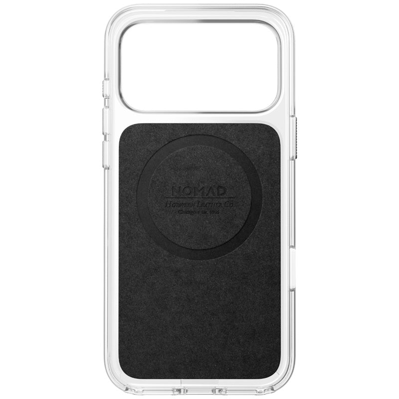 Clear Leather Case Horween iPhone 18 Pro Max Saddle