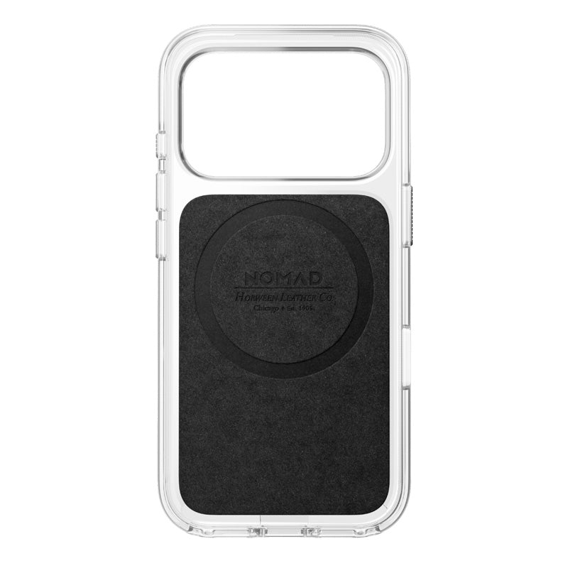 Clear Leather Case Horween iPhone 18 Pro Saddle