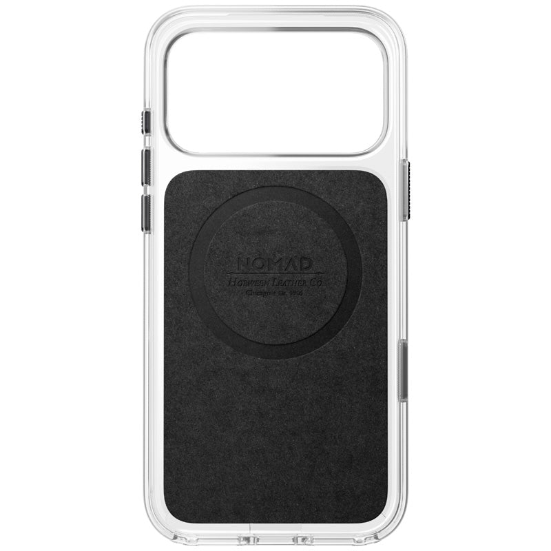 Clear Leather Case Horween iPhone 18 Pro Max Rustic Brown