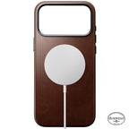 Traditional Horween Leather Case iPhone 18 Pro Max Rustic Brown