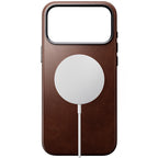 Traditional Horween Leather Case iPhone 18 Pro Max Rustic Brown