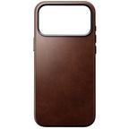 Traditional Horween Leather Case iPhone 18 Pro Max Rustic Brown