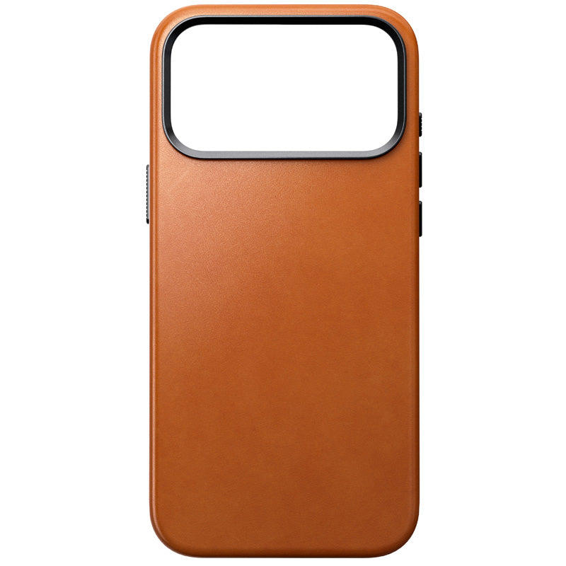 Traditional Horween Leather Case iPhone 18 Pro Max Saddle