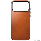 Traditional Horween Leather Case iPhone 18 Pro Max Saddle