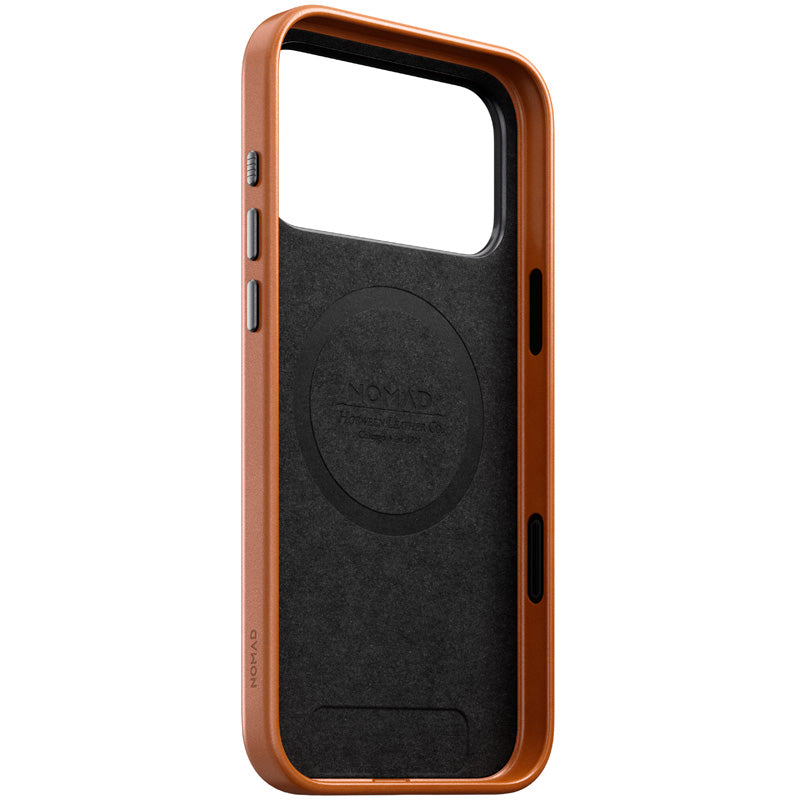 Traditional Horween Leather Case iPhone 18 Pro Max Saddle