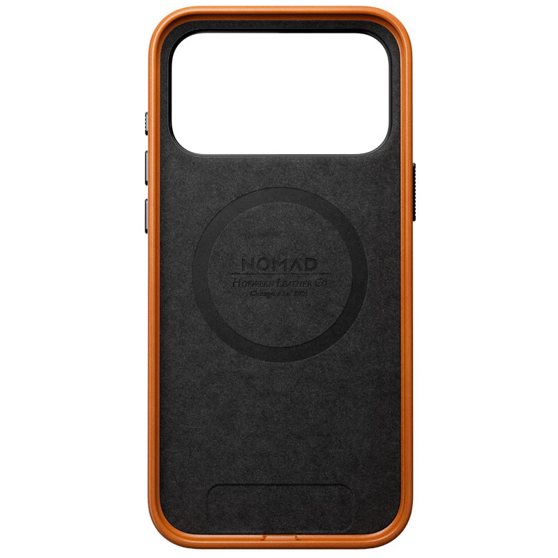 Traditional Horween Leather Case iPhone 18 Pro Max Saddle