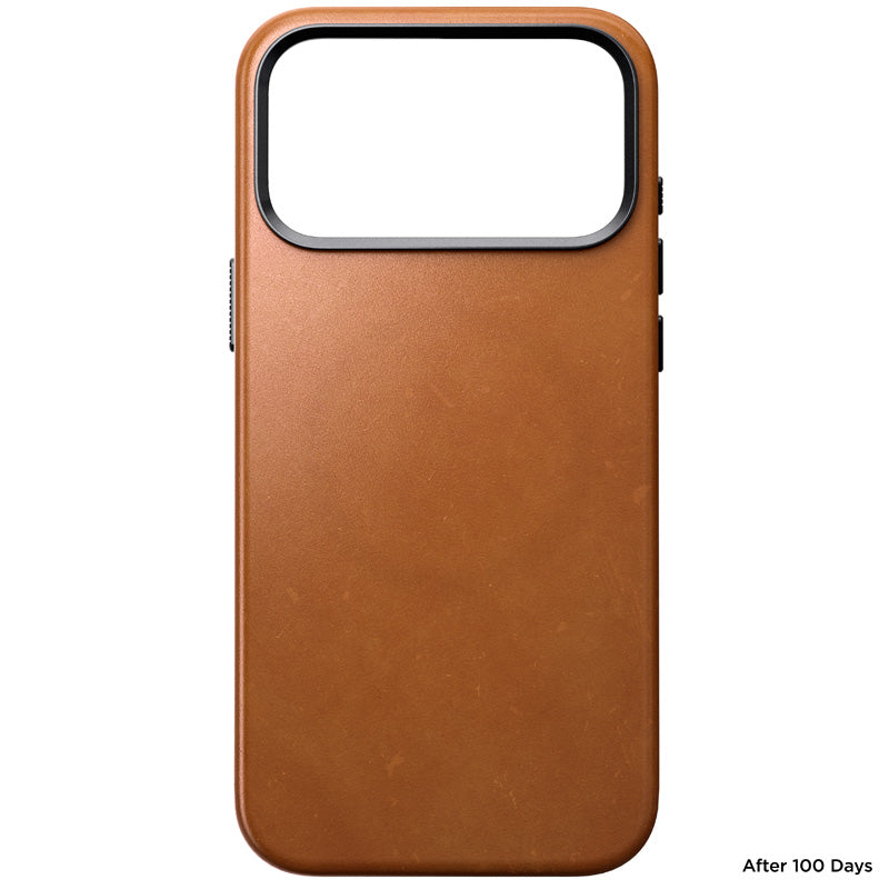 Nomad Traditional Leather Case iPhone 18 Pro Max English Tan