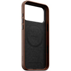 Nomad Traditional Leather Case iPhone 18 Pro Max Rustic Brown