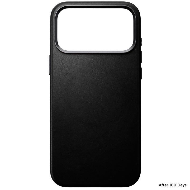 Nomad Traditional Leather Case iPhone 18 Pro Max Black