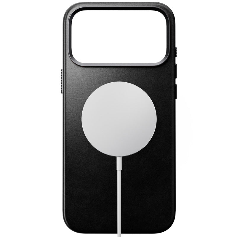 Traditional Horween Leather Case iPhone 18 Pro Max Black