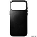 Traditional Horween Leather Case iPhone 18 Pro Max Black