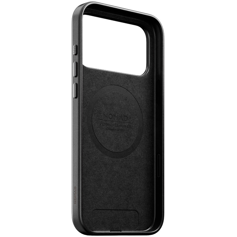 Traditional Horween Leather Case iPhone 18 Pro Max Black