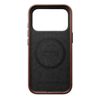 Traditional Horween Leather Case iPhone 18 Pro Rustic Brown