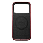 Traditional Horween Leather Case iPhone 18 Pro Burgundy