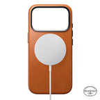 Traditional Horween Leather Case iPhone 18 Pro Saddle