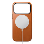 Traditional Horween Leather Case iPhone 18 Pro Saddle