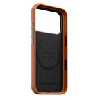 Traditional Horween Leather Case iPhone 18 Pro Saddle
